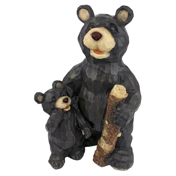 Design Toscano Black Forest Bear Pair Sculpture - JE228500