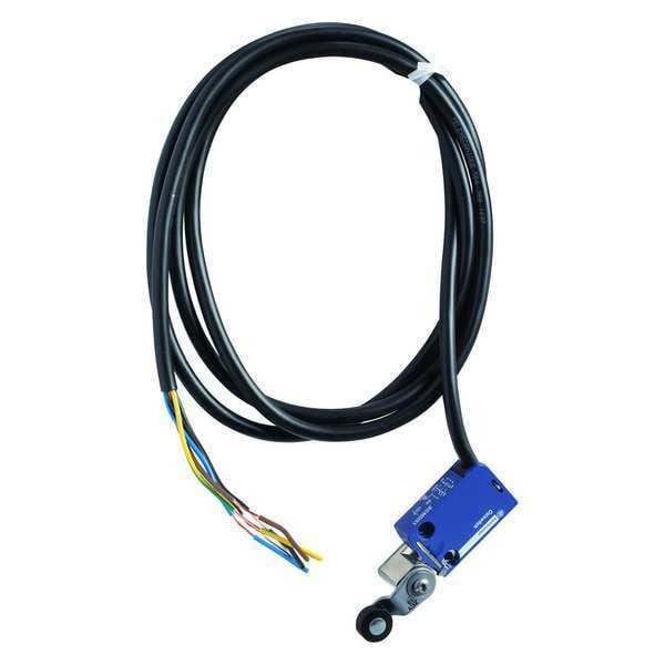 Interruptor de límite Telemecanique Sensors, palanca de rodillo, rotativo, 1NC/1NO, 6A @ 240V AC, Ubicación del actuador: Lateral - XCMD2115L2