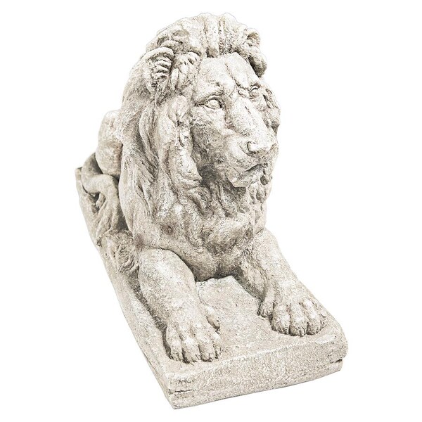 Design Toscano Lyndhurst Manor Lion Sentinel Statue: Set of Two - AL921949