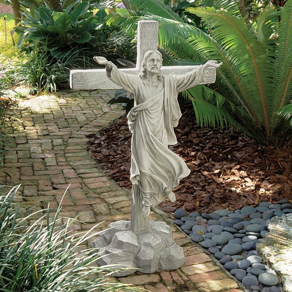 Design Toscano Ascension: Grande Scale Christ Sculpture - KY1263