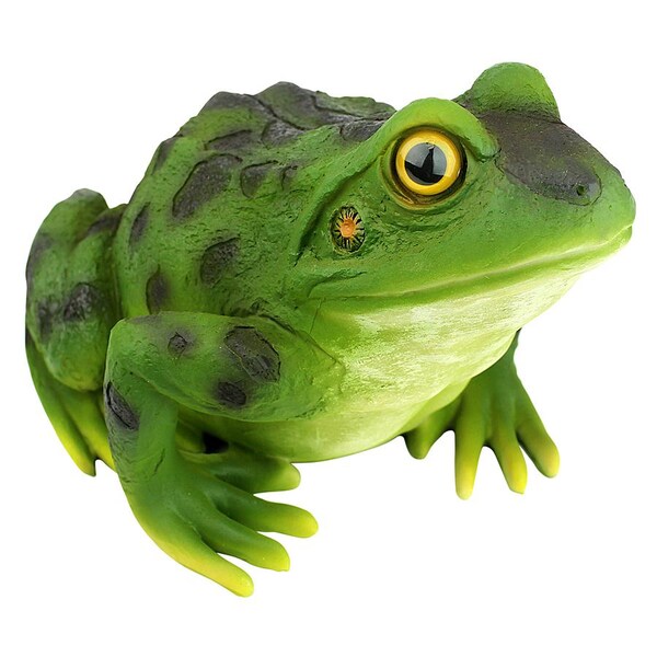 Design Toscano Ribbit the Frog, Garden Toad Statues: Set of Two - QM920510