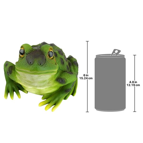 Design Toscano Ribbit the Frog, Garden Toad Statues: Set of Two - QM920510