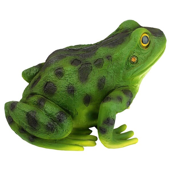 Design Toscano Ribbit the Frog, Garden Toad Statues: Set of Two - QM920510