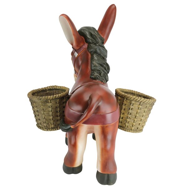 Design Toscano Pancho the Burro Planter Sculpture - NG32766