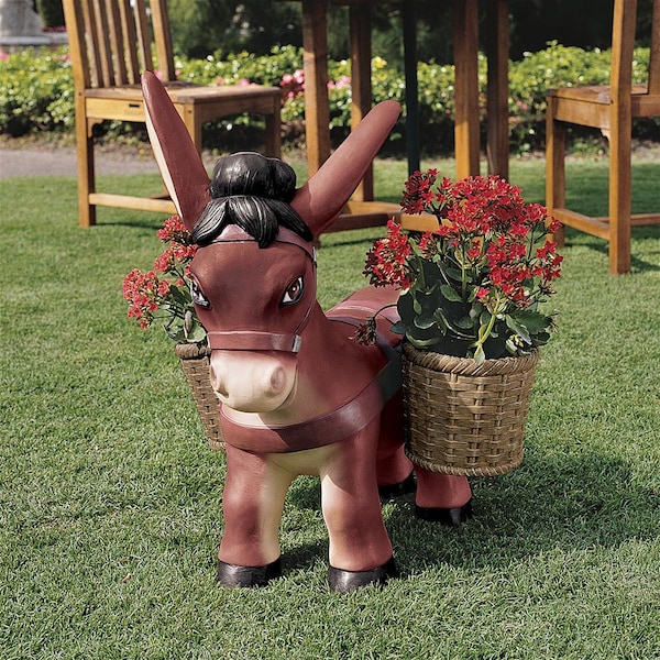 Design Toscano Pancho the Burro Planter Sculpture - NG32766