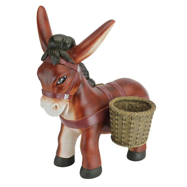 Design Toscano Pancho the Burro Planter Sculpture - NG32766