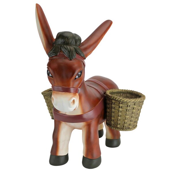 Design Toscano Pancho the Burro Planter Sculpture - NG32766