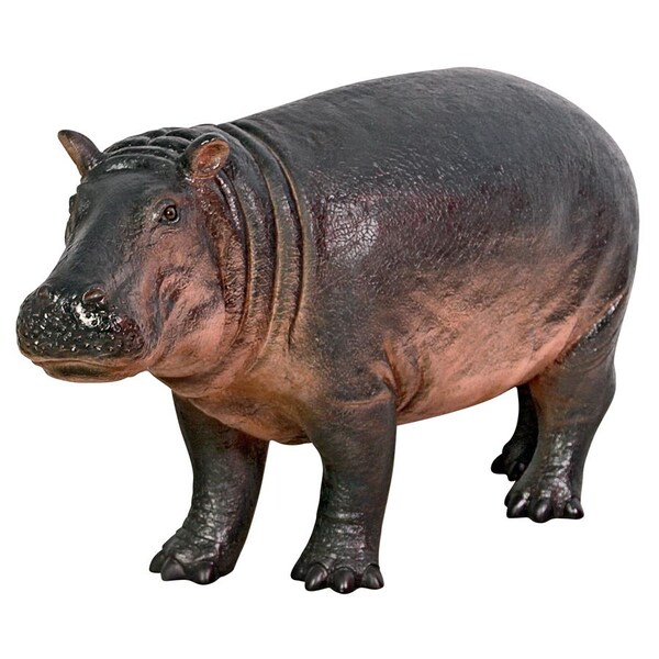 Design Toscano Bobo the Baby Hippo Statue - NE110087