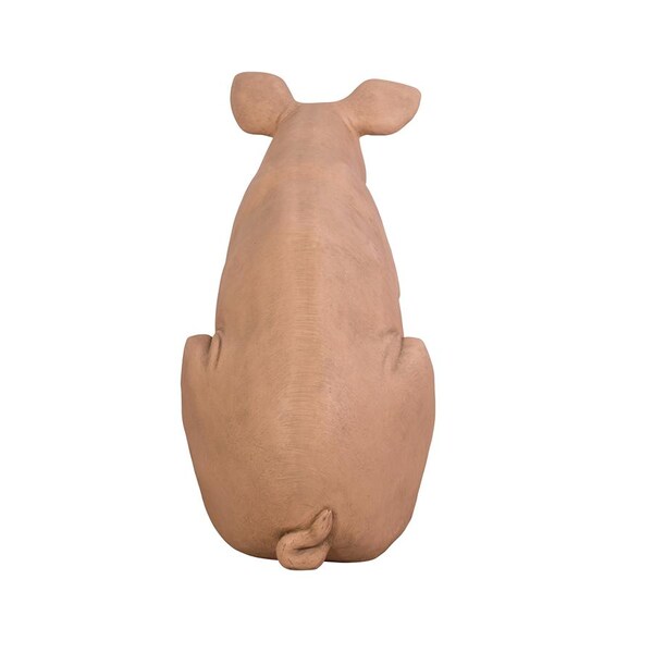 Design Toscano Sitting In Hog Heaven: Giant Pig Statue - NE20505