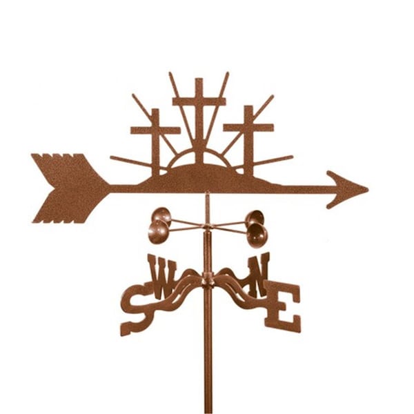 Ez Vane EZ Vane EZ1800-RF Crosses Weathervane with Roof Mount - EZ1800-RF