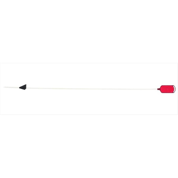 Grilltown Nuvue  Red Oval Lens- White Shaft - 46 In. - GR3080113