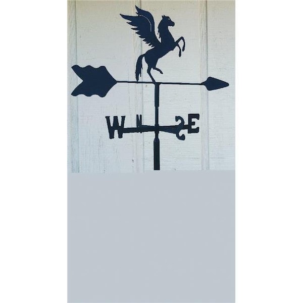 The Lazy Scroll The Lazy Scroll pegasusin Pegasus Garden Mount Weathervane - PEGASUSIN