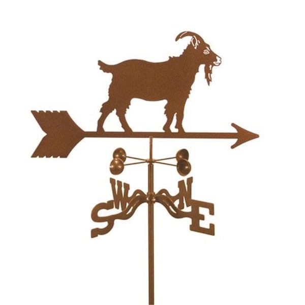 Ez Vane EZ Vane EZ1312-GR Goat Weathervane with Garden Mount - EZ1312-GR