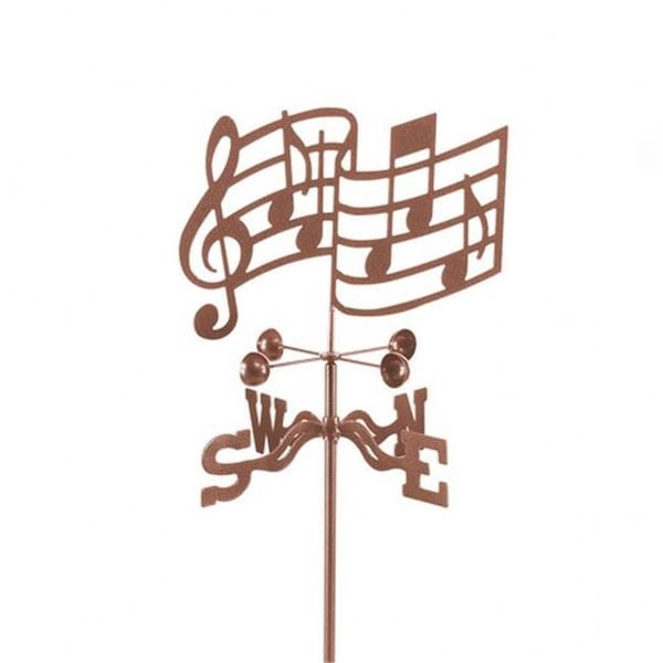 Ez Vane EZ Vane EZ1607-DK Musical Notes Weathervane with Deck Mount - EZ1607-DK