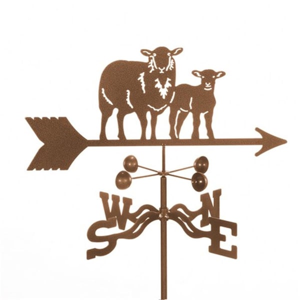 Ez Vane Sheep with Lamb Weathervane - Roof Mount - EZ124245