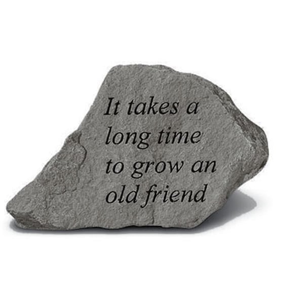 Kay Berry It Takes A Long Time To Grow An Old Friend - Garden Accent - 6 Inches X 3.75 Inches - 74320