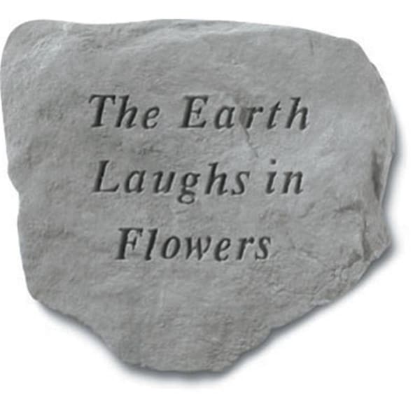 Kay Berry - Inc. The Earth Laughs In Flowers - Garden Accent - 11 Inches x 10 Inches - KA313457
