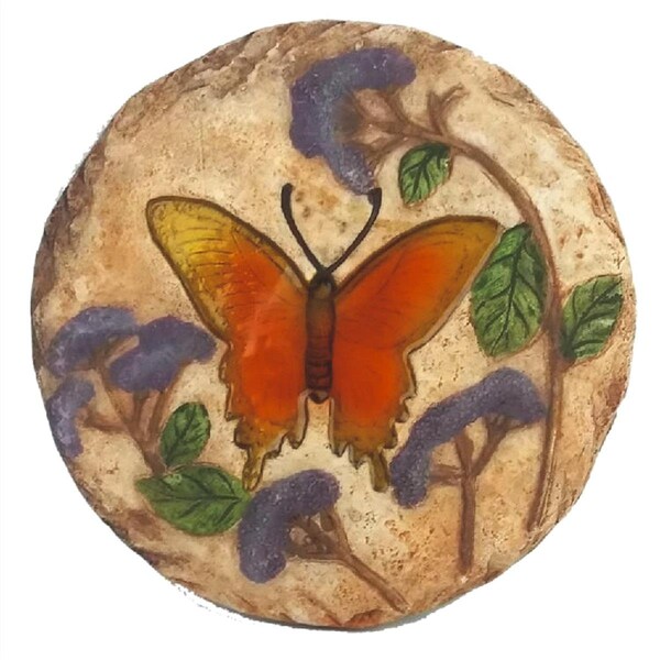 Marco Frio 10.75 in. dia. Butterfly Stepping Stone - MA2527866