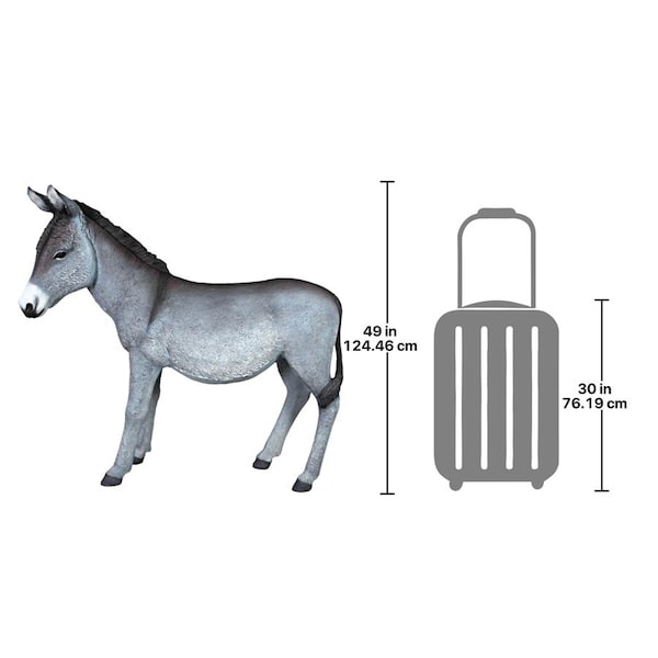 Design Toscano Beast of Burden Donkey Statue - NE80044