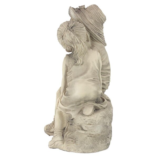 Design Toscano Kissing Kids Boy and Girl Statue - SH38019413