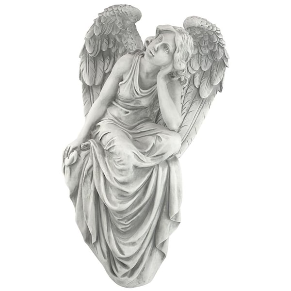Design Toscano Resting Grace Sitting Angel Sculpture: Large - NG33951