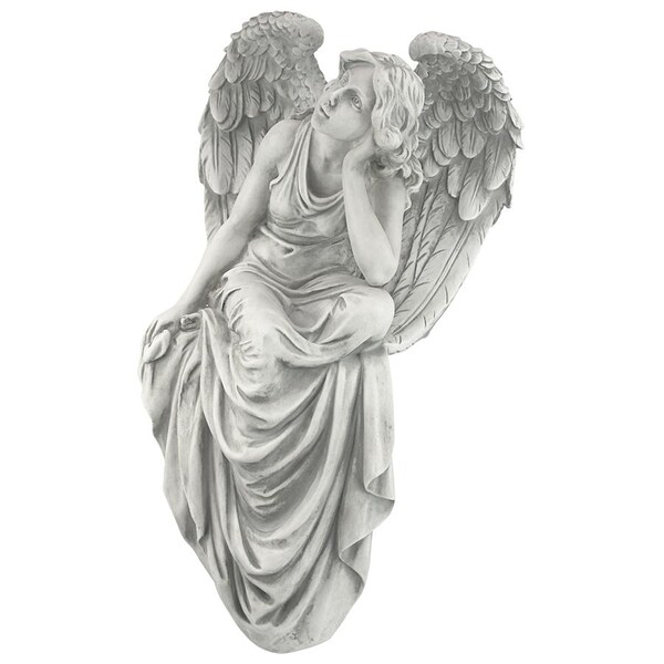 Design Toscano Resting Grace Sitting Angel Sculpture: Large - NG33951