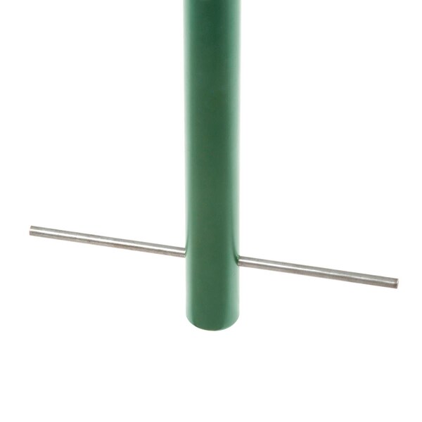 Global Industrial U-Rack Bike Rack, Green, Below Ground Mount, 2-Bike Capacity - 442804GGN
