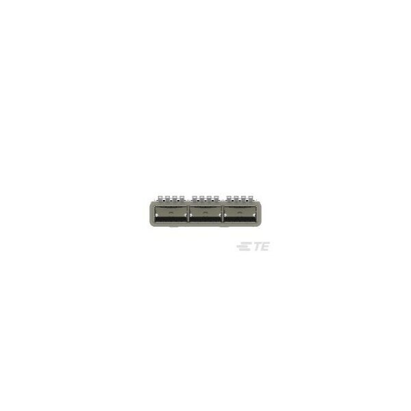 ENSAMBLAJE DE JAULA QSFP28 1X3 CON EMPAQUE, RESORTE DE ALTA TENSIÓN, BAJO PERFIL - 4-2170769-4
