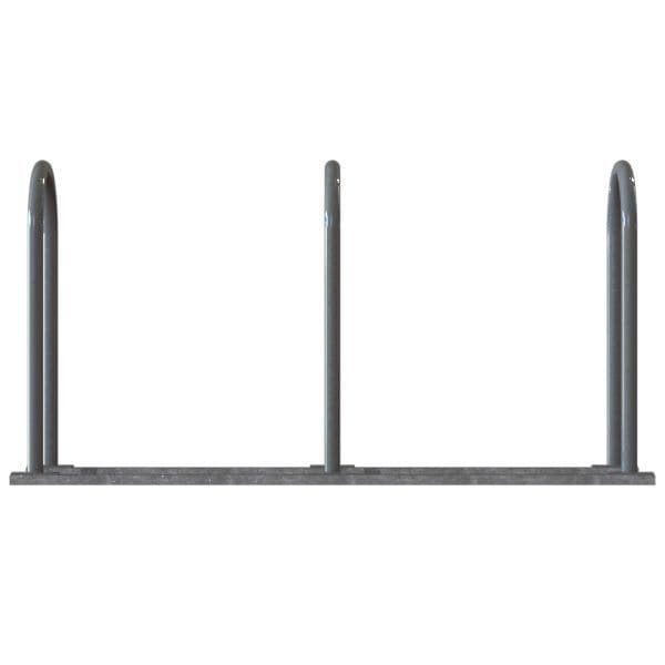 Madrax Bike Rack, 2-Sided, 6-Bike, Black/Silver - UT160-6-B
