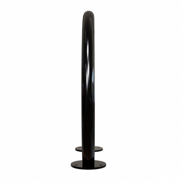 Madrax Bike Rack, Blk, (2)Bikes, 32-3/8in.H, 3in.W - QS-ORN-2-SF-B
