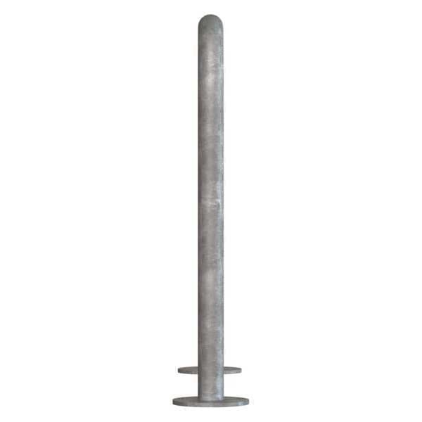 Madrax Bike Rack, Galv, (5)Bikes, 36 in. H, 3 in. W - QS-H36-5-SF-G