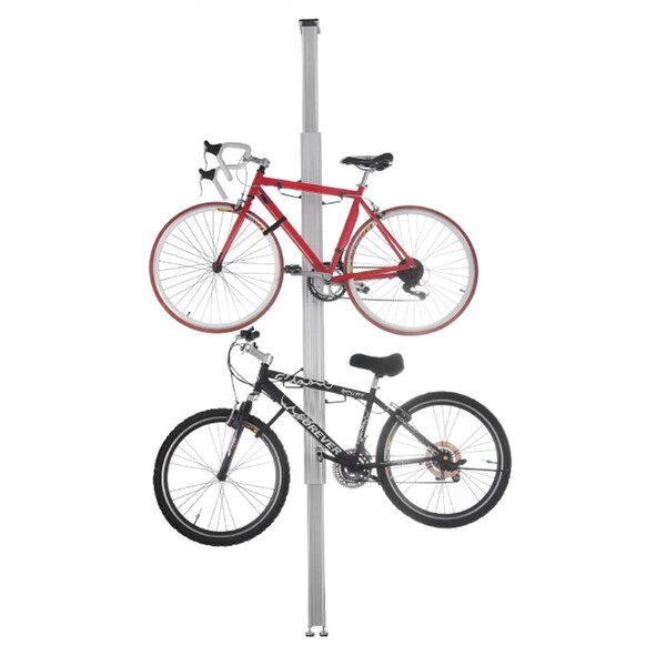 Rad Sportz 2024 Aluminum Bike Stand Bicycle Rack Storage or Display Holds Two Bicycles - 83-DT5248