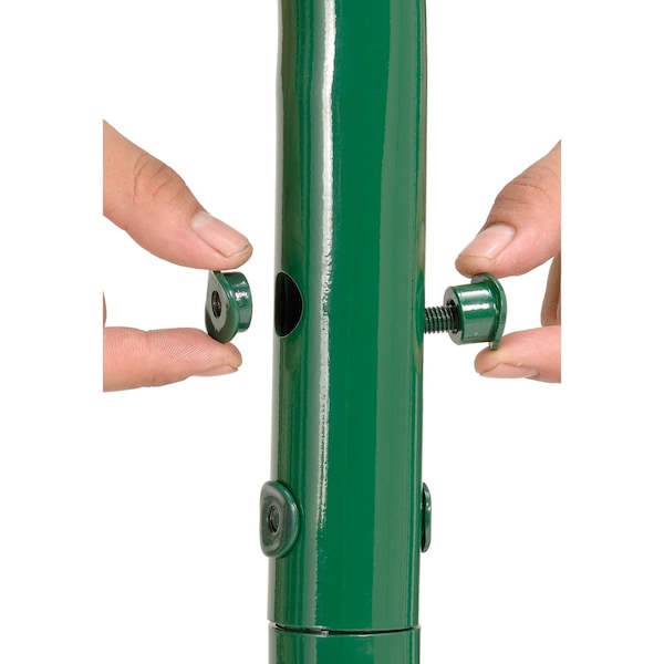 Global Industrial Wave Bike Rack, Green, Free Standing, 5-Bike - 652777FGN