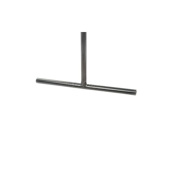 Global Industrial Wave Bike Rack, Black, Free Standing, 7-Bike - 652778F