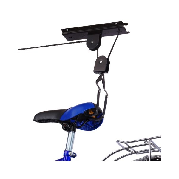 Leisure Sports Set of 2 Leisure Sports Bike Storage Hoists, Pulley and Strap System to Lift Bicycles, Ladders - 153715ZKT