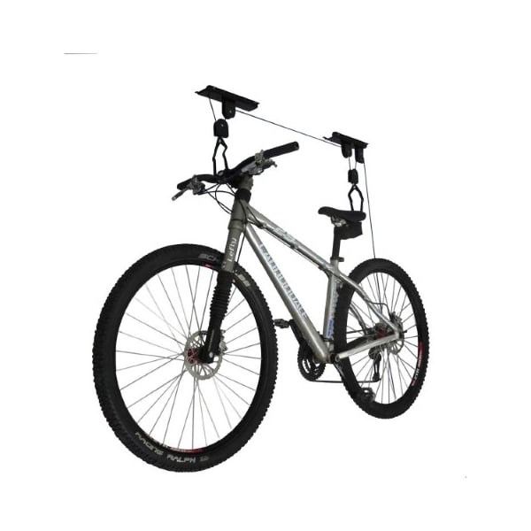 Leisure Sports Set of 2 Leisure Sports Bike Storage Hoists, Pulley and Strap System to Lift Bicycles, Ladders - 153715ZKT