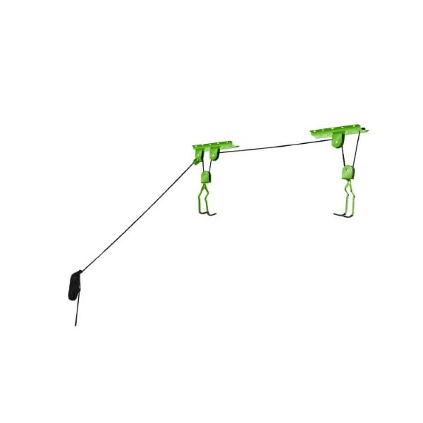Leisure Sports 2009 Leisure Sports Bicycle Garage Storage Lift Bike Hoist 100LB Capacity Heavy Duty - 659001RIY