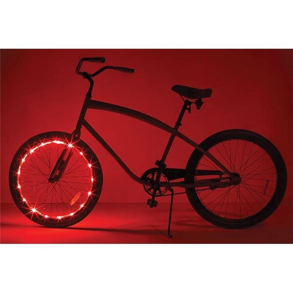 Brightz Brightz 9700352 WheelBrightz LED Bicycle Light Kit with ABS Plastics & Polyurethane & Electronics - 9700352