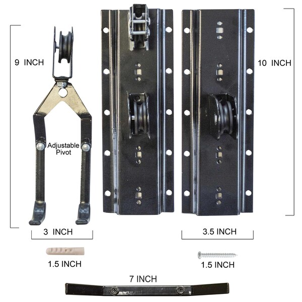 Sportsman Steel Utility Ceiling Mount Bicycle Lift - GUCMBLS