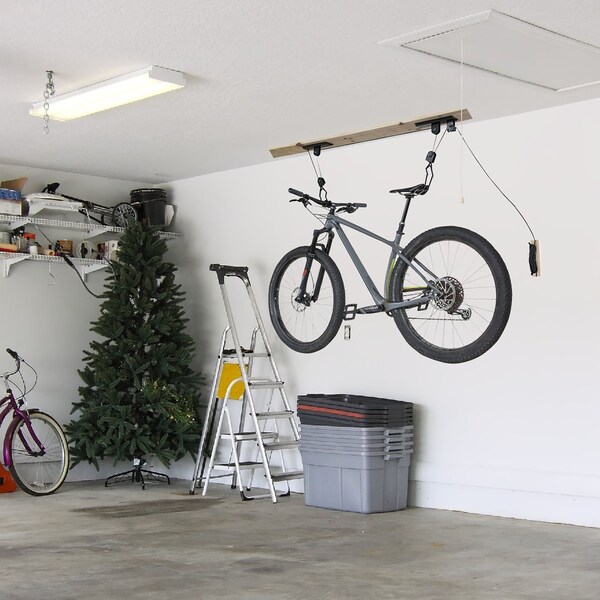 Sportsman Steel Utility Ceiling Mount Bicycle Lift - GUCMBLS