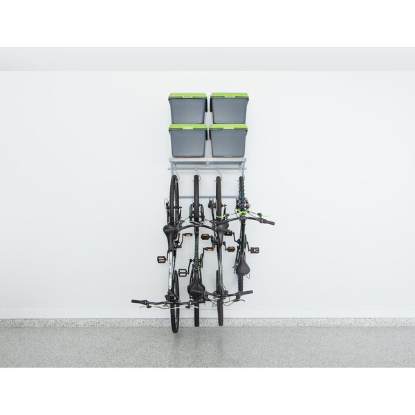 Garage Essentials Bike Track Storage System, 32 in W, 20 in L - 220862