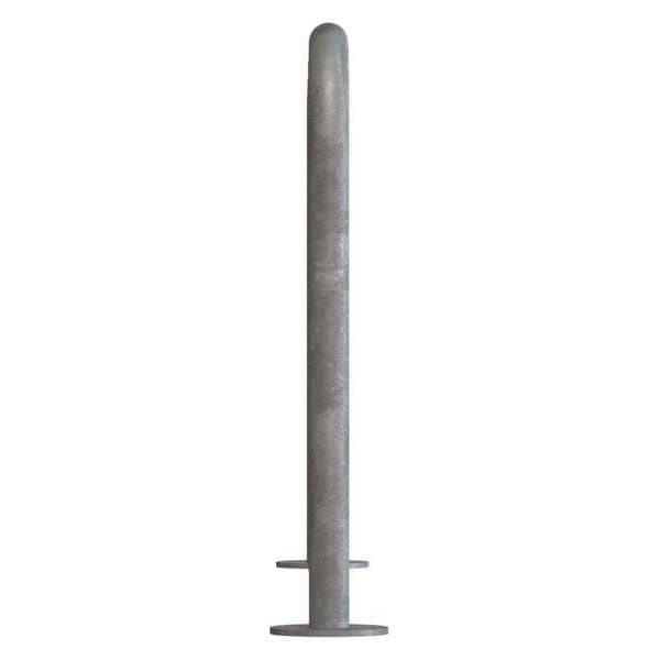 Madrax Bike Rack, Galv, (9)Bikes, 36 in. H, 3 in. W - QS-H36-9-SF-G