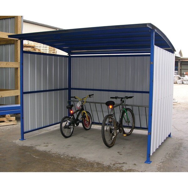 Vestil Multi-Duty Bicycle Shelter, 120" - MDS-96-BK