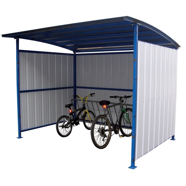 Vestil Multi-Duty Bicycle Shelter, 120" - MDS-96-BK