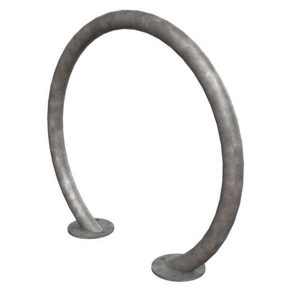 Madrax Bike Rack, Galv, (2)Bikes, 32-3/8in.H, 3in.W - QS-ORN-2-SF-G