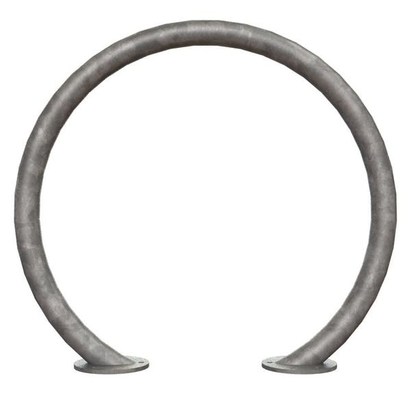 Madrax Bike Rack, Galv, (2)Bikes, 32-3/8in.H, 3in.W - QS-ORN-2-SF-G