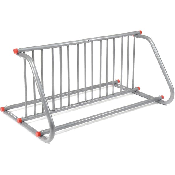 Global Industrial 59-3/4L Grid Bike Rack, Double Sided, Powder Coated Steel, 10-Bike Capacity - 652772