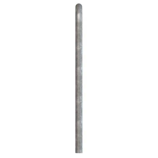 Madrax Bike Rack, Galv, (7)Bikes, 46 in. H, 3 in. W - QS-H36-7-IG-G