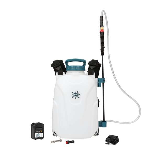 Spraymate 4 gal Backpack Sprayer, 5 ft L Hose, Adjustable Cone Nozzle Spray Pattern, 60 psi Max - SMSAAH-2