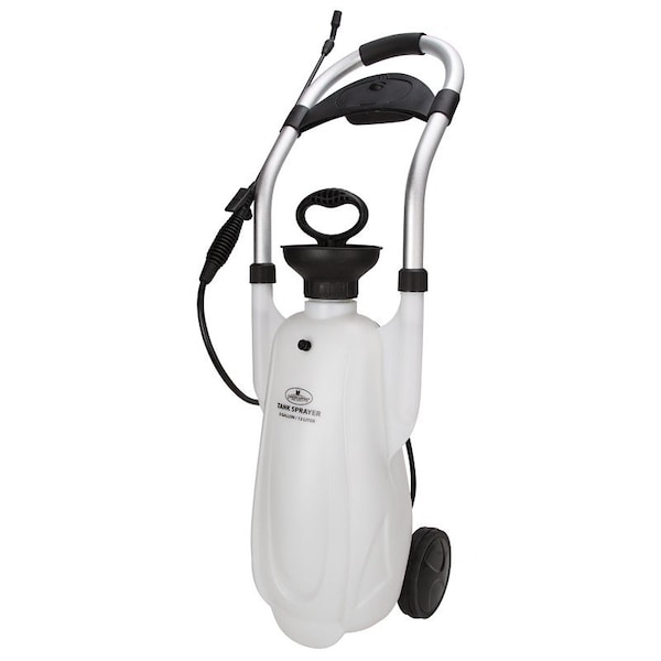 Landscapers Select Compression Sprayer, 3 gal Tank, Polyethylene Tank, 100 in L Hose, White - SX-CS12L